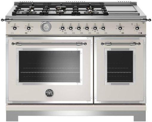 Bertazzoni Heritage Series 48" Avorio Gas Range