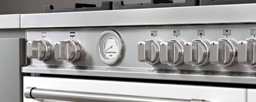 Bertazzoni Master Series 36" Matte White Natural Gas Range - Image 2