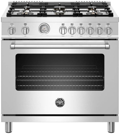 Bertazzoni Master Series 36" Stainless Steel Natural Gas Range