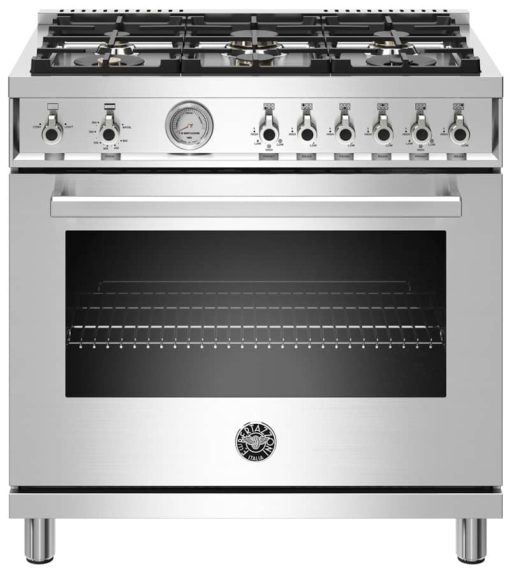 Bertazzoni Professional Series 36" Stainless Steel Natural Gas Range