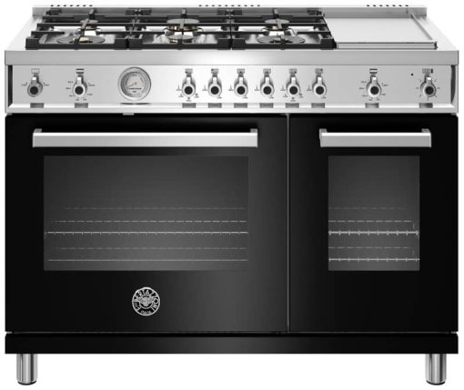Bertazzoni Professional Series 48" Black Natural Gas Range
