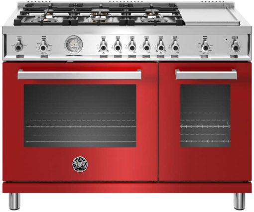 Bertazzoni Professional Series 48" Red Natural Gas Range