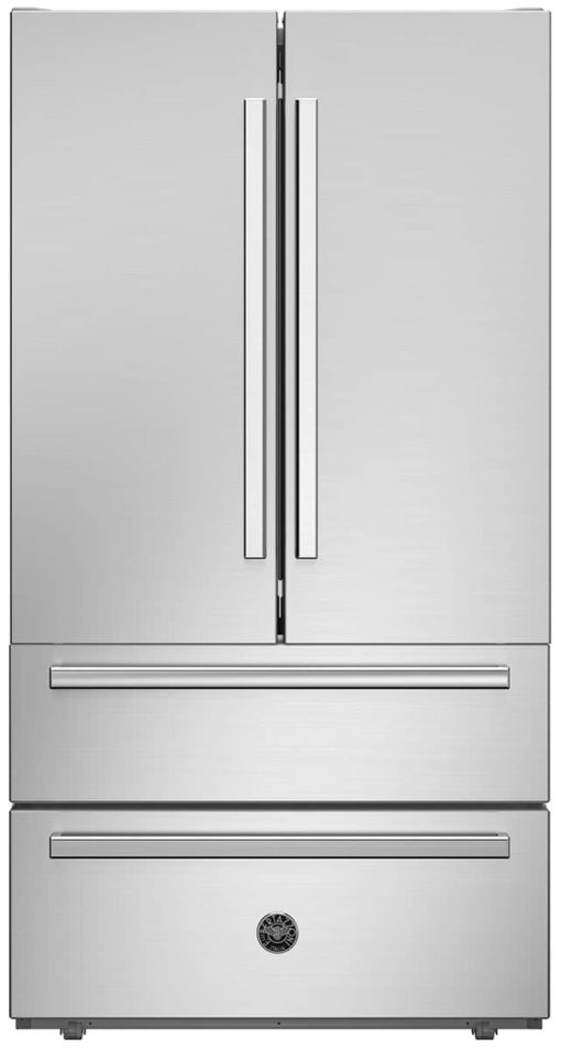 Bertazzoni Professional Series 36" Stainless Steel Freestanding French Door Refrigerator