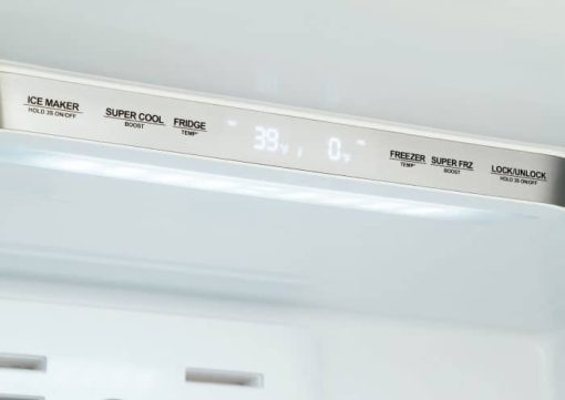 Bertazzoni Professional Series 36" Stainless Steel Freestanding French Door Refrigerator - Image 2