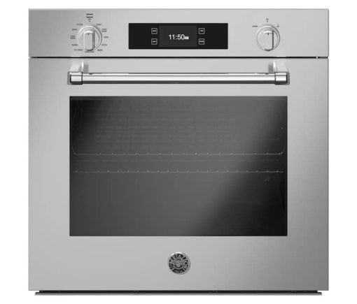 Bertazzoni Master Series 30" Stainless Steel Electric Convection Single Wall Oven w/ Self-Clean & Bertazzoni Assistant