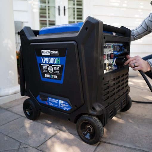 DuroMax Generator Dual Fuel Digital Inverter Hybrid Portable 9000 Watt - Image 6