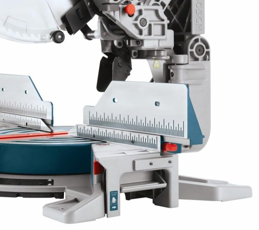 Bosch 12" Dual Bevel Glide Miter Saw with 18V EC Flexiclick 5 In 1 Drill/Driver System Kit Bundle - Image 6