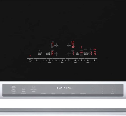 Bosch 800 Series 30" Stainless Steel Industrial Style Slide-In Induction Range - Image 7