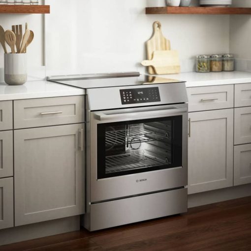 Bosch Benchmark Series 30" Stainless Steel Slide-In Induction Range - Image 8
