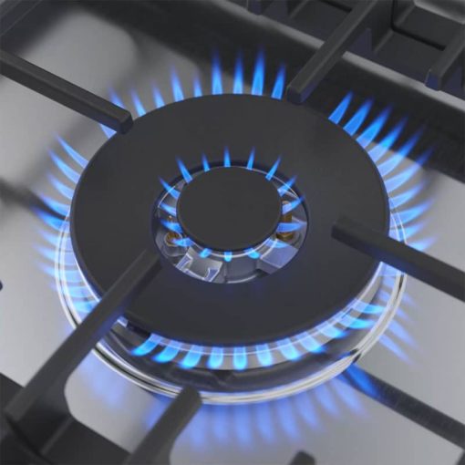 Bosch 800 Series 30" Stainless Steel Gas Cooktop - Image 4