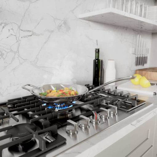 Bosch 800 Series 30" Stainless Steel Gas Cooktop - Image 7