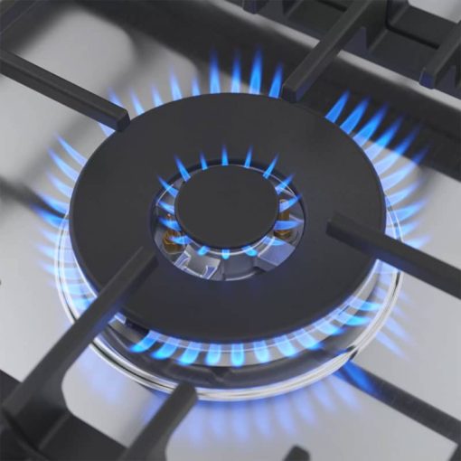 Bosch 800 Series 36" Stainless Steel Gas Cooktop - Image 4