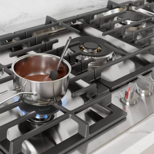 Bosch 800 Series 36" Stainless Steel Gas Cooktop - Image 8