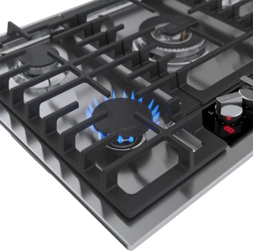 Bosch Benchmark Series 30" Stainless Steel Gas Cooktop - Image 3