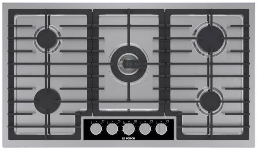 Bosch Benchmark Series 36" Stainless Steel Gas Cooktop