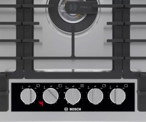 Bosch Benchmark Series 36" Stainless Steel Gas Cooktop - Image 2