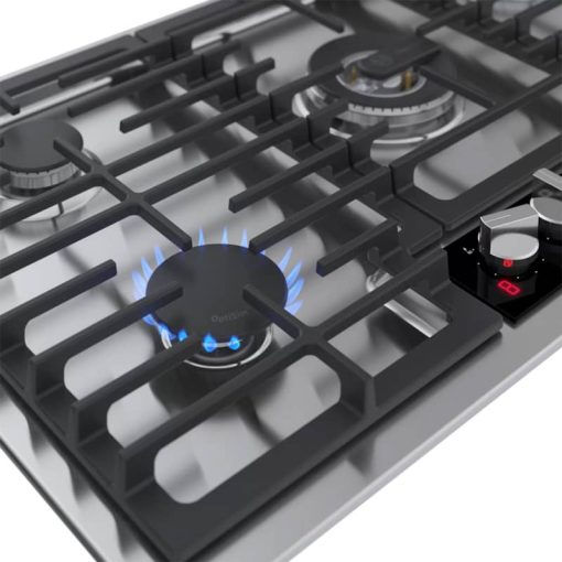 Bosch Benchmark Series 36" Stainless Steel Gas Cooktop - Image 3