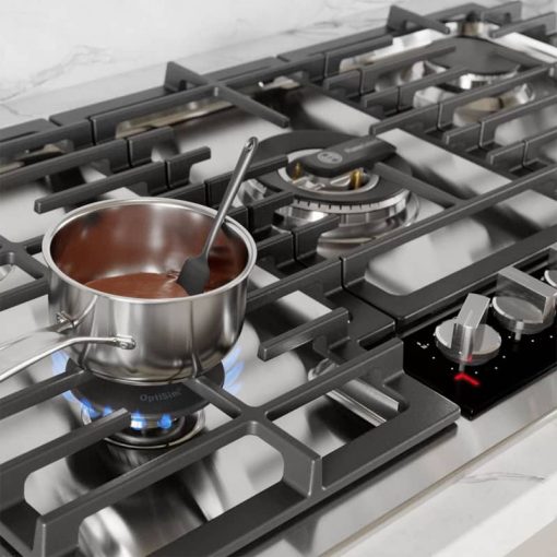 Bosch Benchmark Series 36" Stainless Steel Gas Cooktop - Image 7