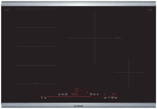 Bosch Benchmark Series 30" Black With Stainless Frame Induction Cooktop