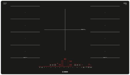 Bosch Benchmark Series 36" Black Frameless Induction Cooktop