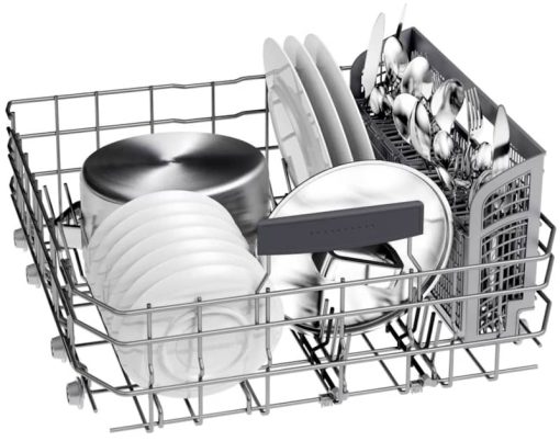 Bosch 800 Series 24" Stainless Steel Bar Handle Dishwasher - Image 3