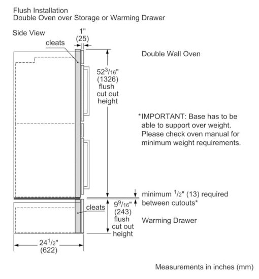 Bosch 500 Series 30" Stainless Steel Electric Built-In Double Wall Oven - Image 4