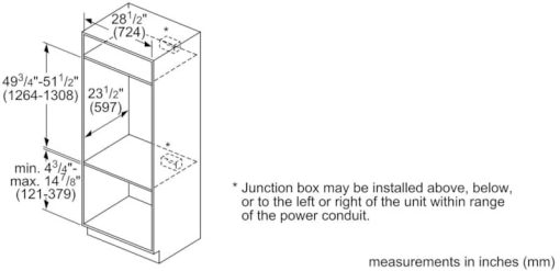 Bosch Benchmark Series 30" Stainless Steel Left-Hinge Double Wall Oven - Image 8