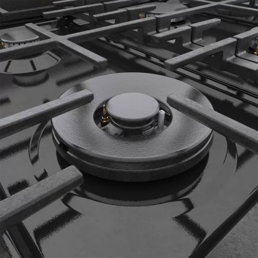 Bosch 800 Series 36" Black Stainless Steel Industrial-Style Gas Range - Image 6