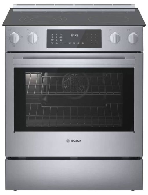 Bosch Benchmark Series 30" Stainless Steel Electric Slide-In Range