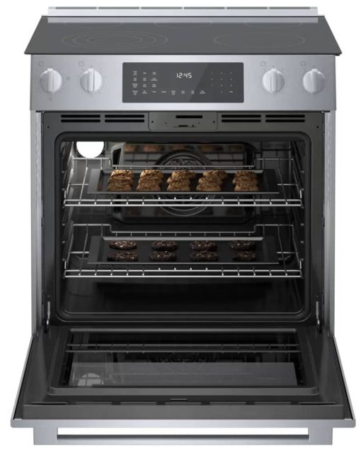 Bosch Benchmark Series 30" Stainless Steel Electric Slide-In Range - Image 3