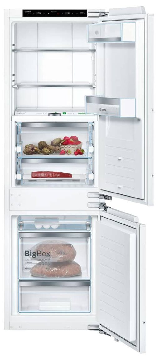 Bosch 800 Series 24" Custom Panel Built-In Bottom Freezer Refrigerator