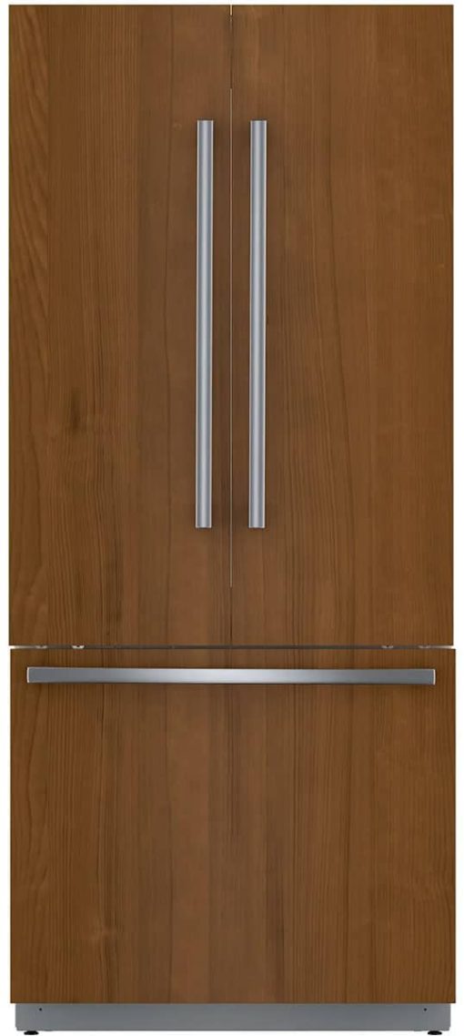 Bosch Benchmark Series 36" Custom Panel Built-In French Door Refrigerator