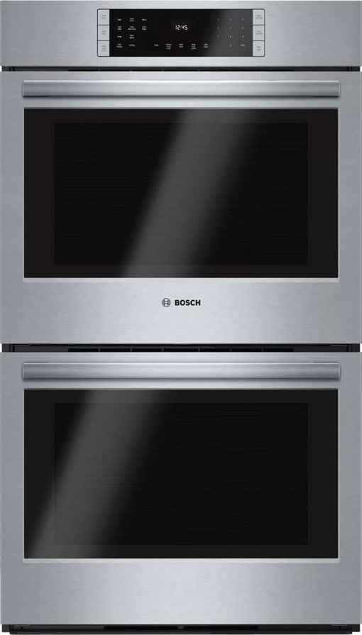 Bosch 800 Series 30" Stainless Steel Electric Built-In Double Wall Oven