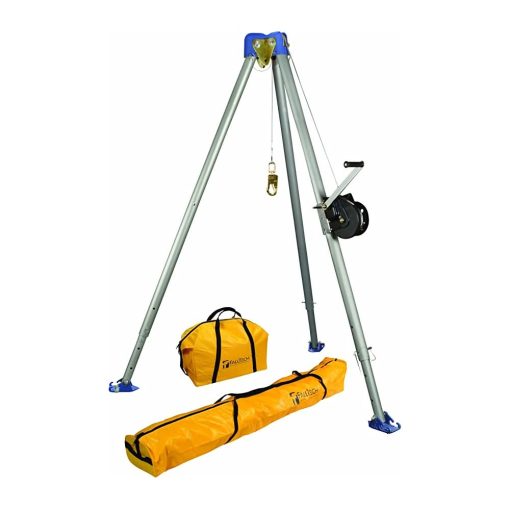 FallTech 11' Confined Space Tripod System with 60' Winch - Image 2