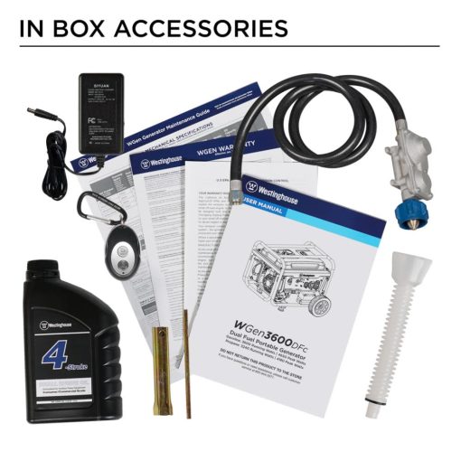 Westinghouse Dual Fuel Portable Generator with CO Sensor - Image 8