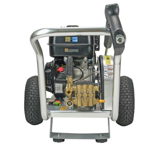 Aluminum Water Blaster 4400 PSI at 4.0 GPM SIMPSON 420 with AAA Triplex Plunger Pump Cold Water Professional Belt Drive Gas Pressure Washer (49-State) - Image 5