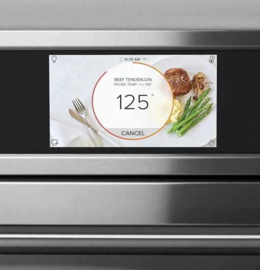 Cafe Professional Series 30" Stainless Steel Built-In Double Electric Convection Wall Oven - Image 6