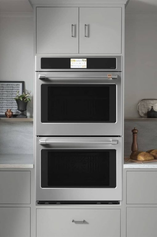 Cafe Professional Series 30" Stainless Steel Built-In Double Electric Convection Wall Oven - Image 8