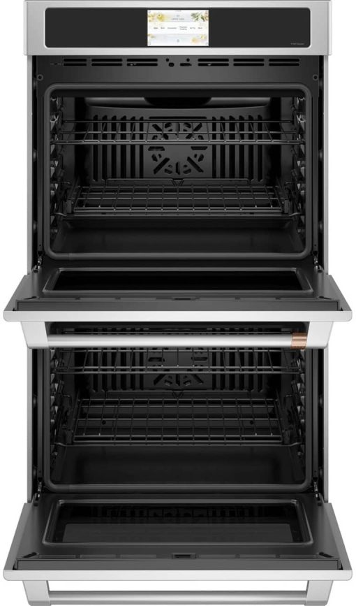 Cafe Professional Series 30" Stainless Steel Built-In Double Electric Convection Wall Oven - Image 3