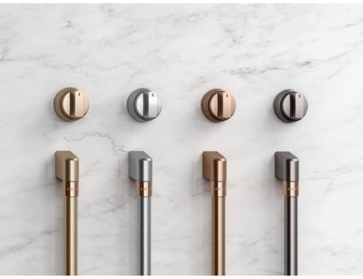 Cafe 48" Brushed Copper Handle & Knob Set For Pro Range And Rangetop - Image 2