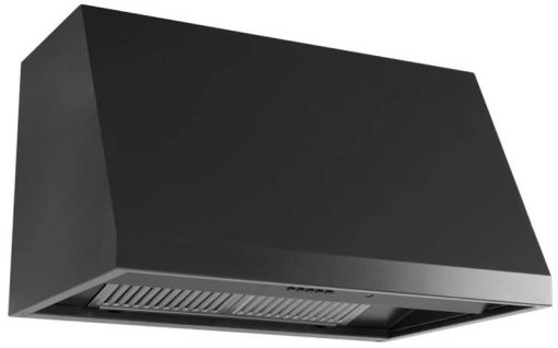 Cafe 36" Matte Black Commercial Hood - Image 3