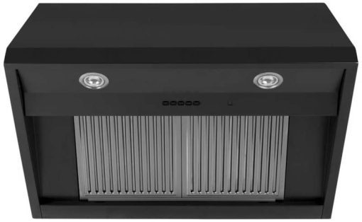 Cafe 36" Matte Black Commercial Hood - Image 2
