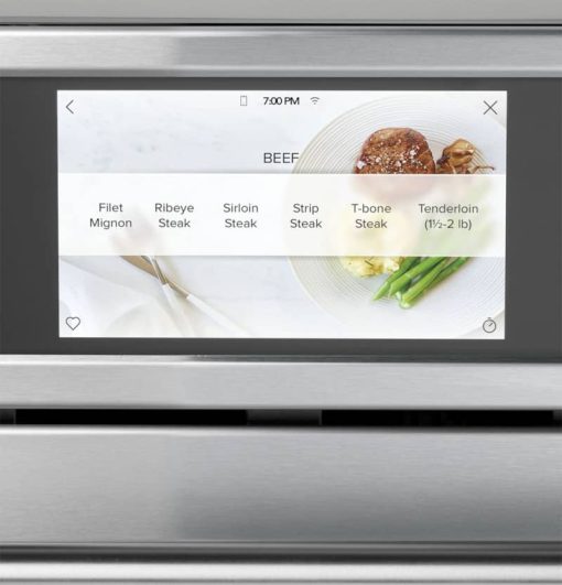 Cafe 30" Matte White With Brushed Bronze Built-In 5-In-1 Single Wall Oven With 120V Advantium Technology - Image 8