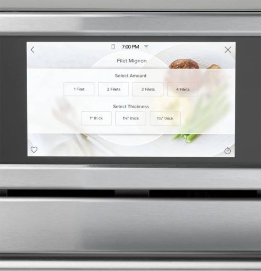 Cafe 30" Matte White With Brushed Bronze Built-In 5-In-1 Single Wall Oven With 120V Advantium Technology - Image 9