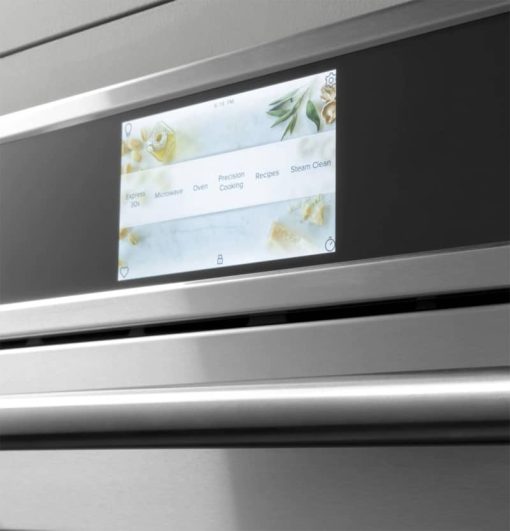 Cafe 30" Matte White With Brushed Bronze Built-In 5-In-1 Single Wall Oven With 120V Advantium Technology - Image 13
