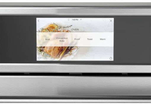 Cafe 30" Matte White With Brushed Bronze Built-In 5-In-1 Single Wall Oven With 120V Advantium Technology - Image 5