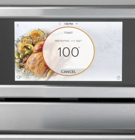 Cafe 30" Matte White With Brushed Bronze Built-In 5-In-1 Single Wall Oven With 120V Advantium Technology - Image 11