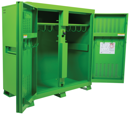 Safety Kage™ Ventilated Storage Cabinet, 59.4 cu ft with Patented WATCHMAN® IV Lock System - Image 2