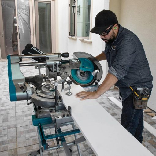 Makita 40V max XGT 12" Dual Bevel Sliding Compound Miter Saw AWS Capable Brushless Cordless Bare Tool - Image 6