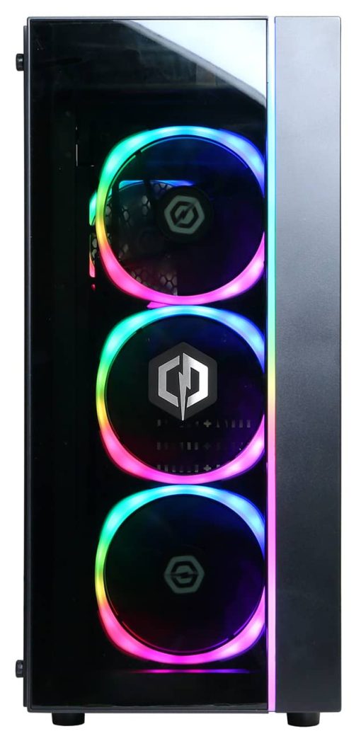 CyberPowerPC Gamer Master Black Gaming Desktop AMD Ryzen 5 5600X 16GB RAM 1TB SSD, NVIDIA GeForce RTX 3060 - Image 2